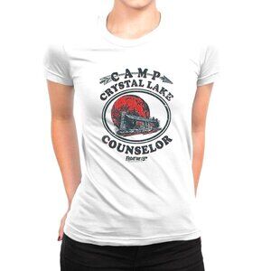 NWOT - Women’s Friday the 13th Camp Crystal Lake Counselor Tee - Large